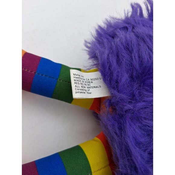 Rainbow Brite Rare Vintage 1983 "POSIE" 13" Purple Sprite Plush Doll Hallmark - Picture 9 of 12